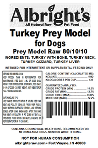 Turkey Prey Model