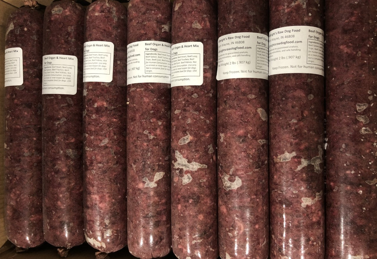 Beef Organ Heart Mix