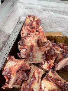 Center Cut Raw Beef Marrow Bones